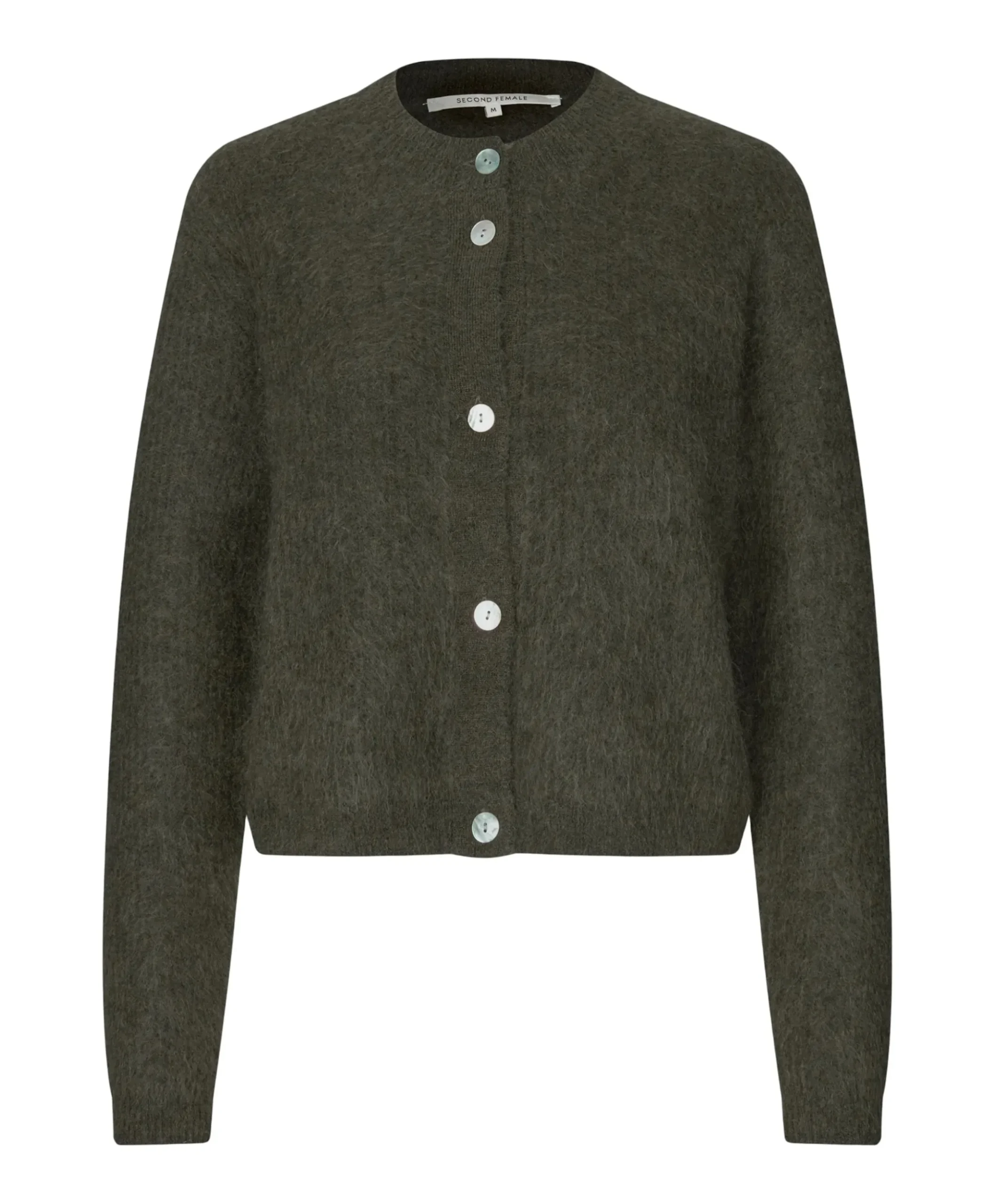 Dames vest groen