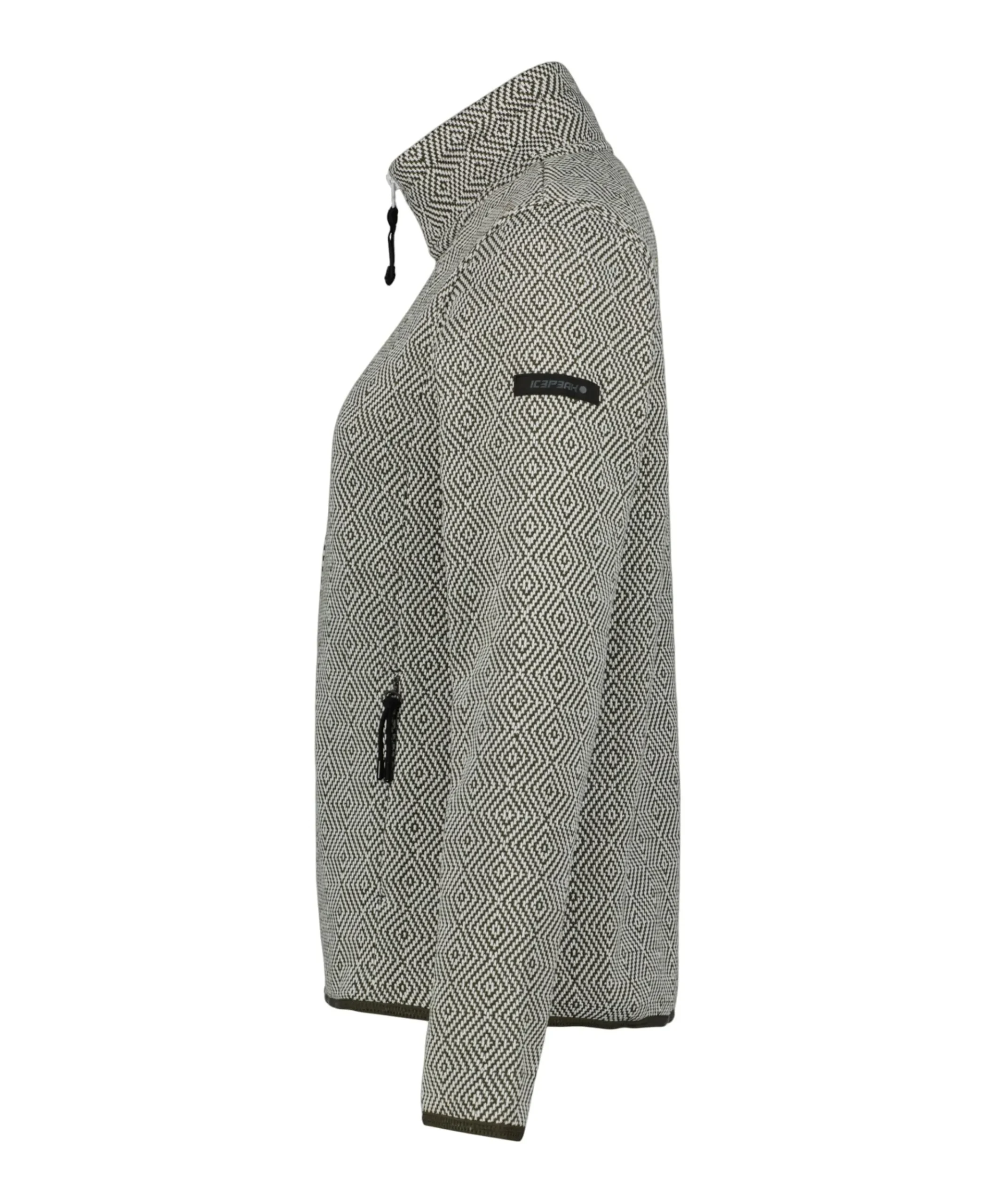 Dames vest groen