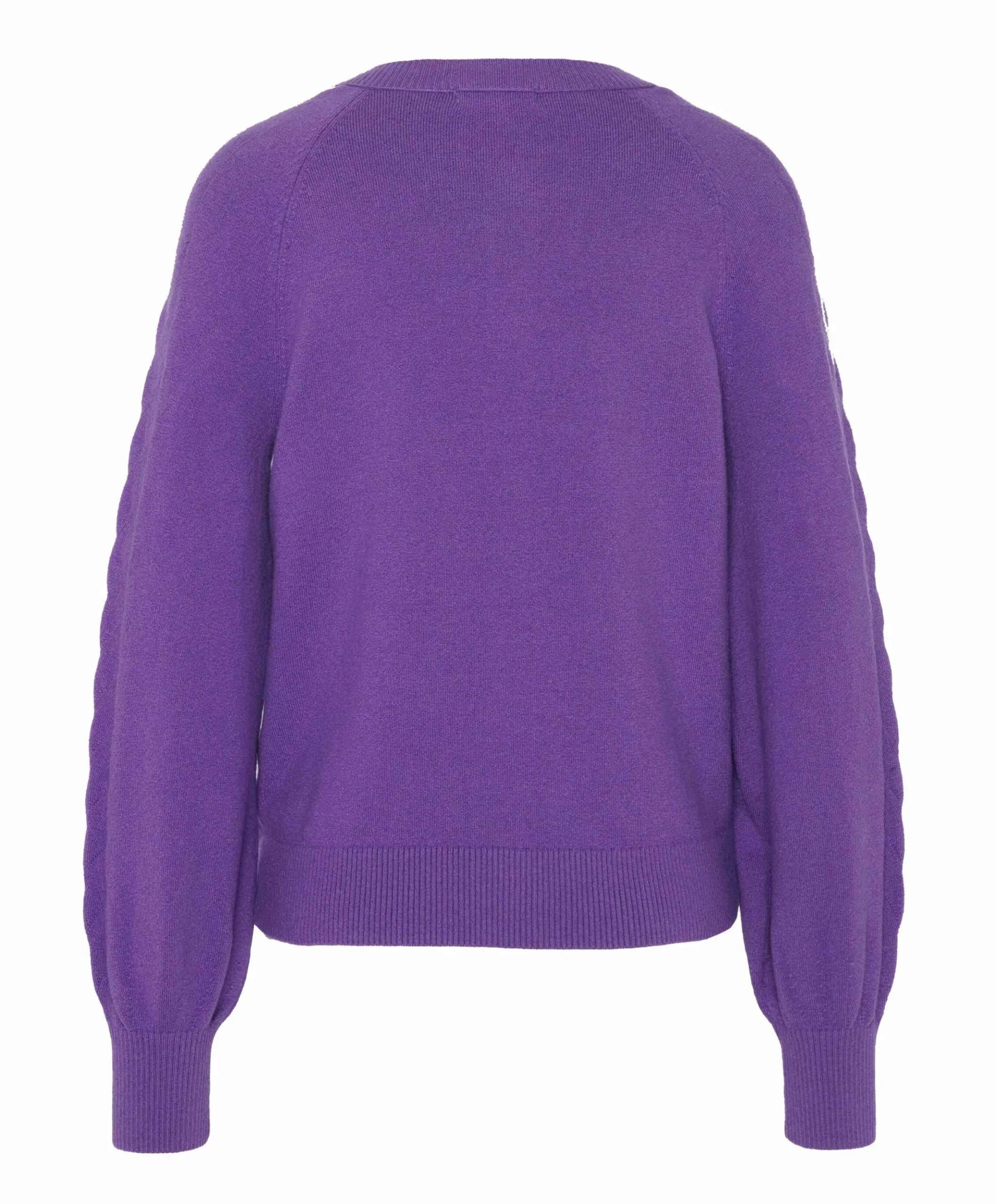 Dames vest paars