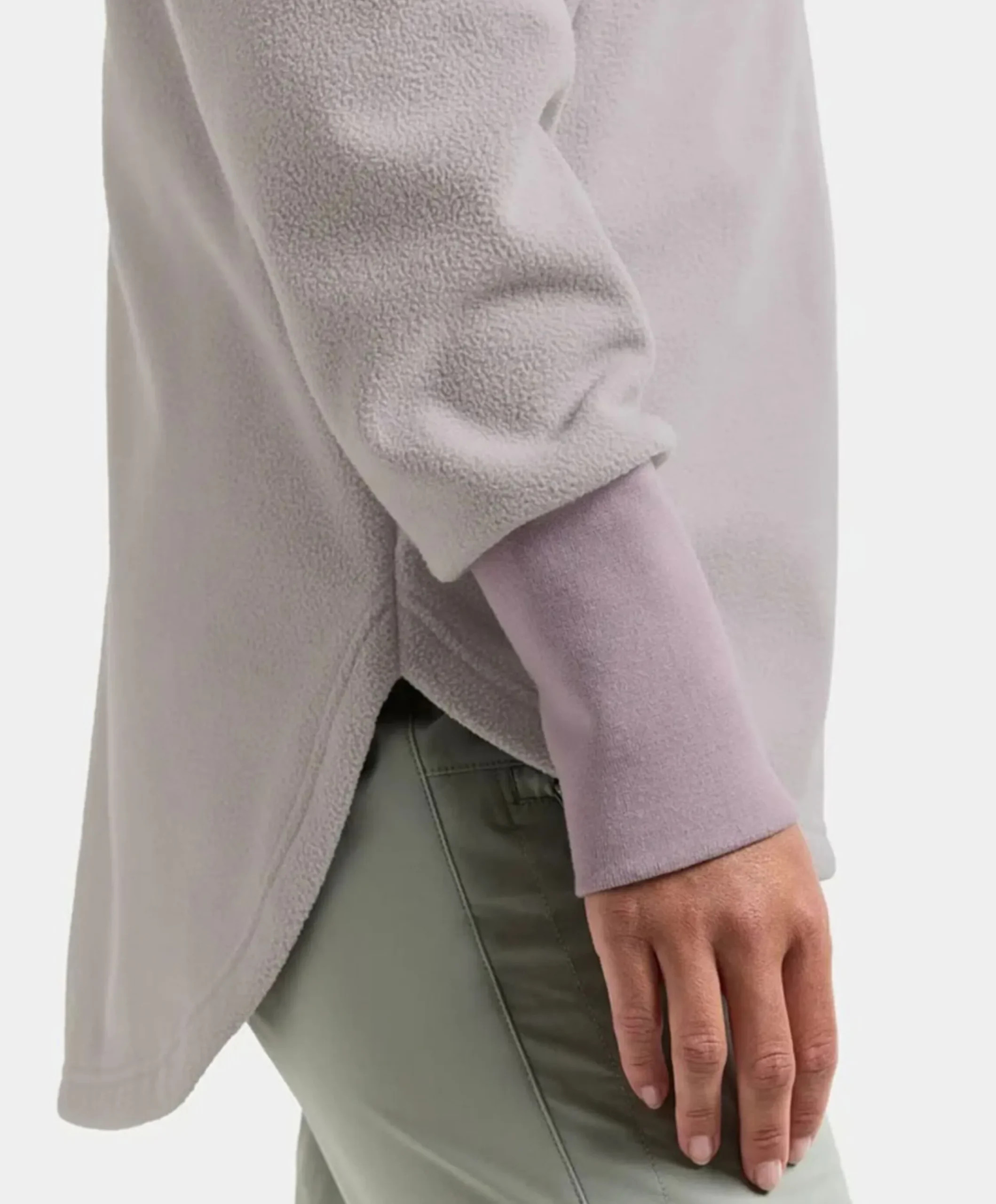 Dames vest paars