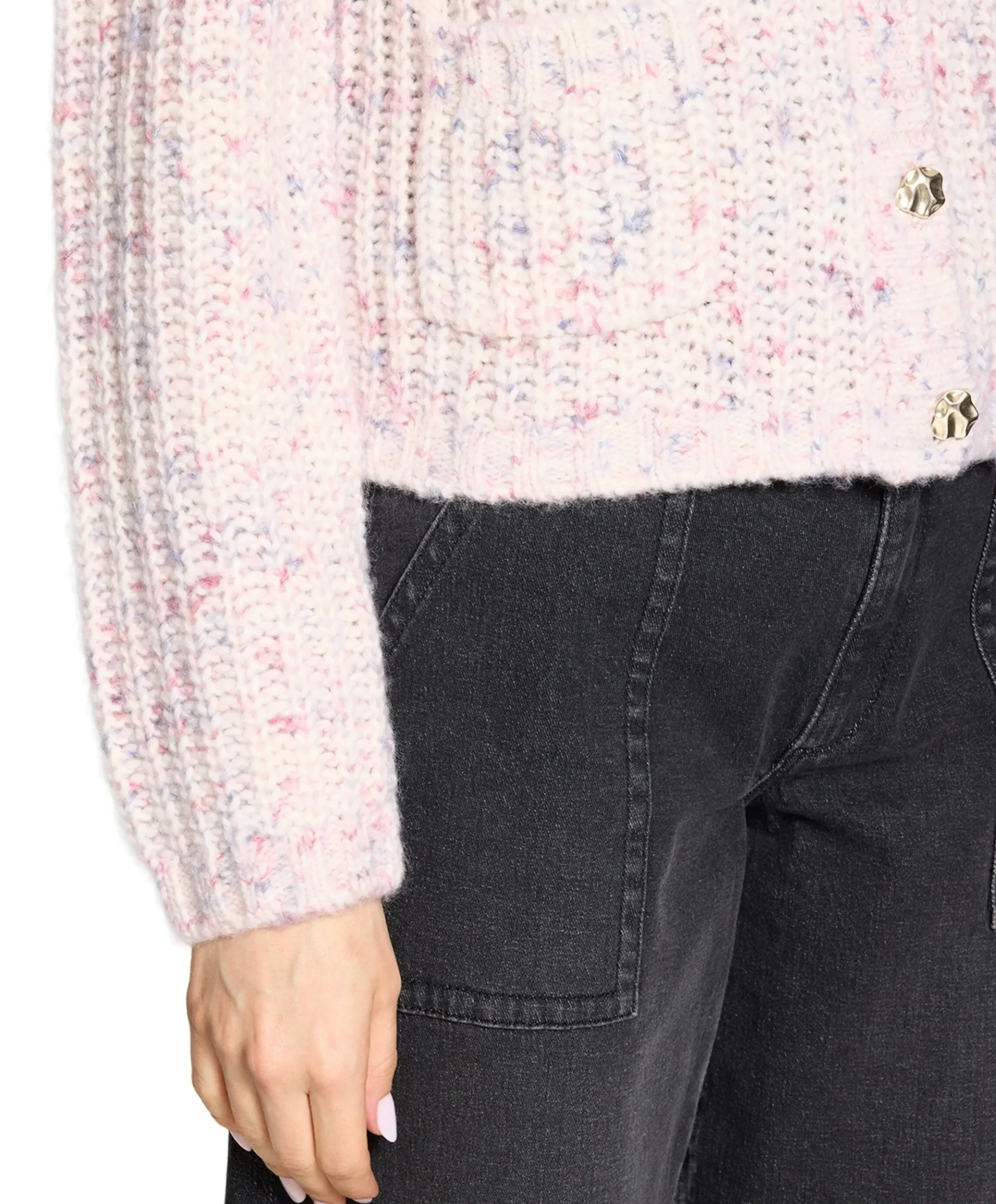 Dames vest roze