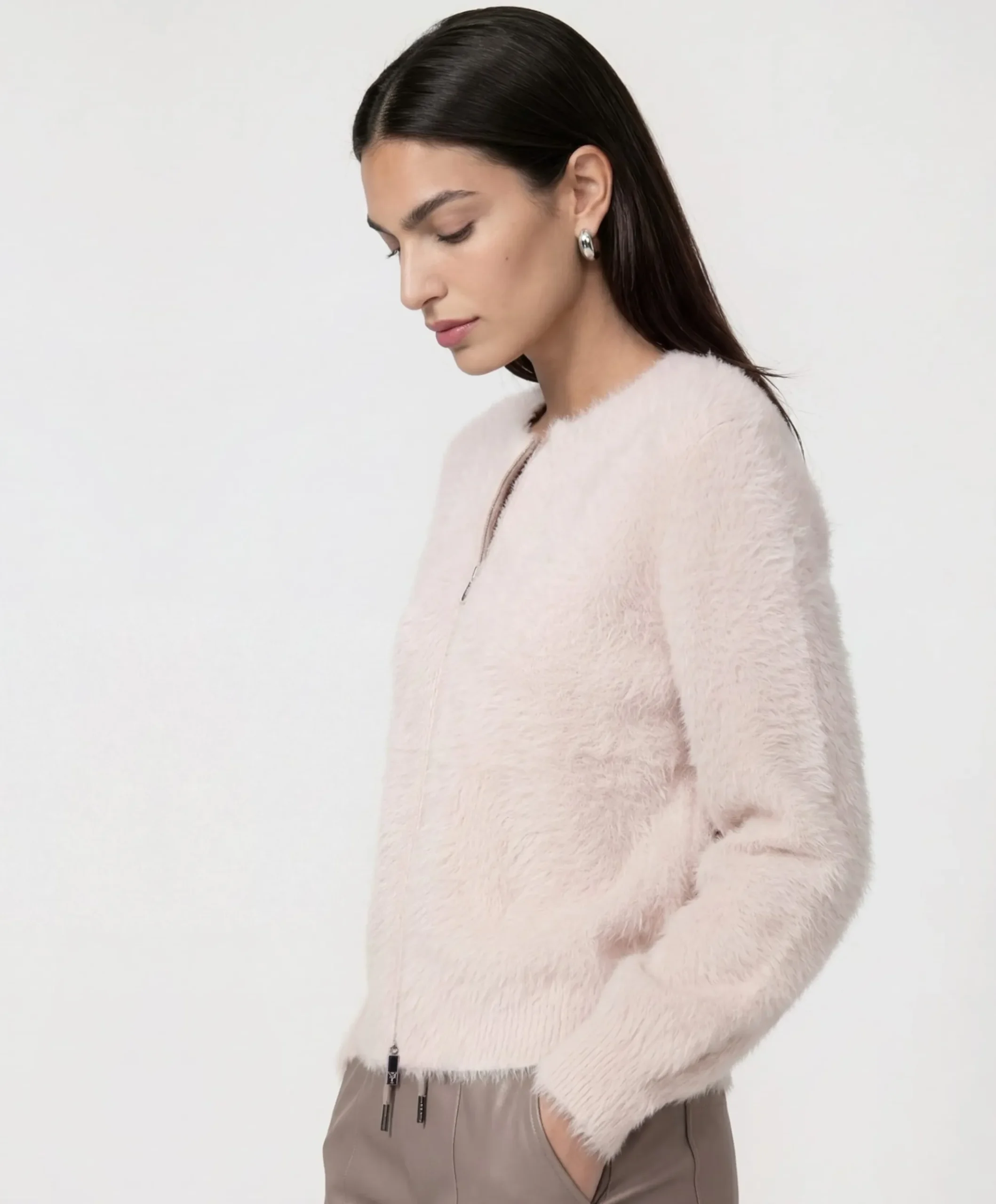 Dames vest roze