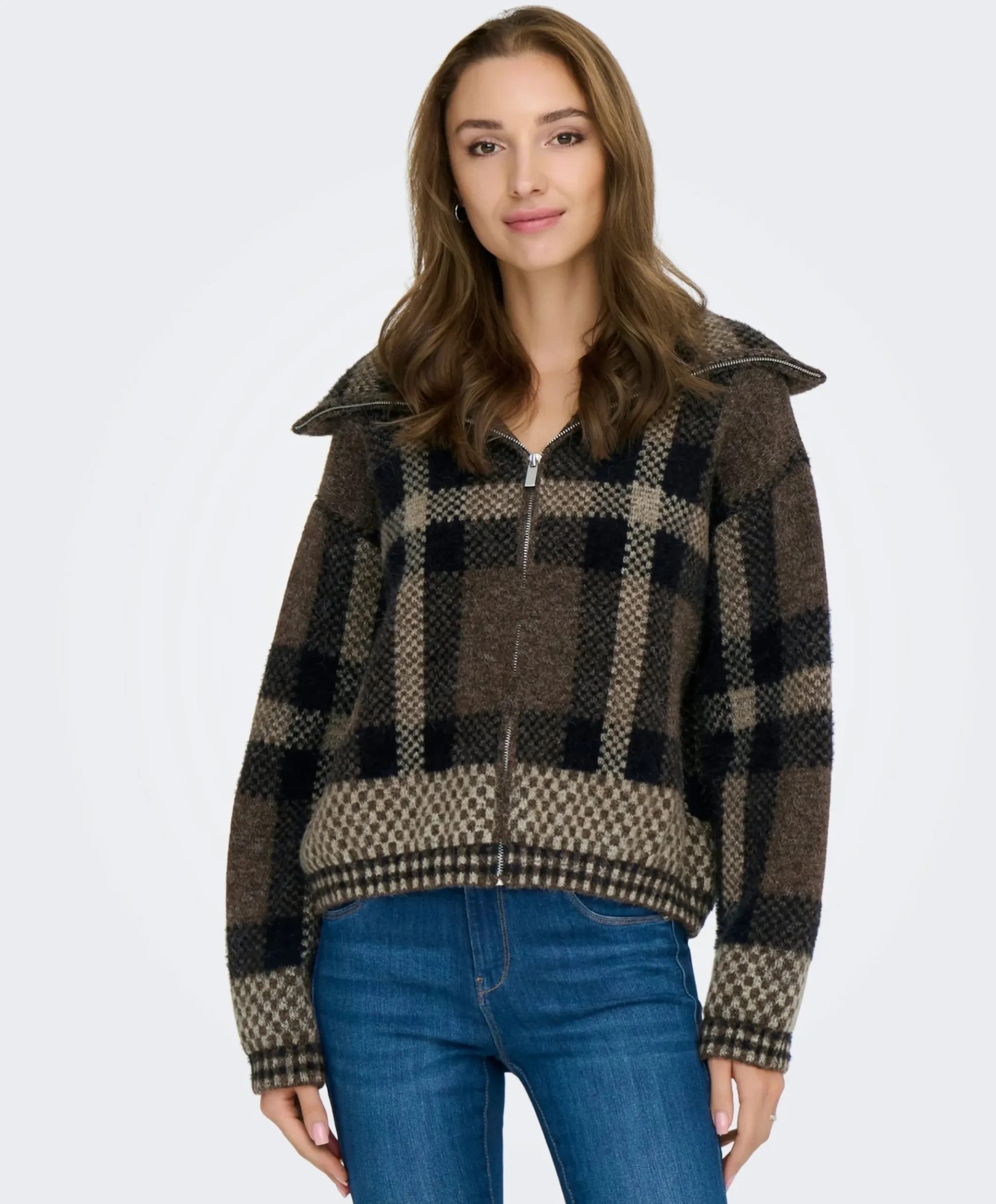 Dames vest zwart