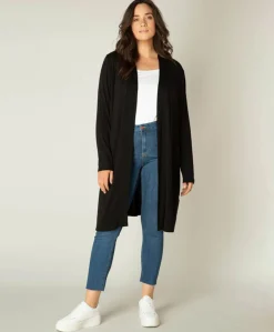 Dames vest zwart
