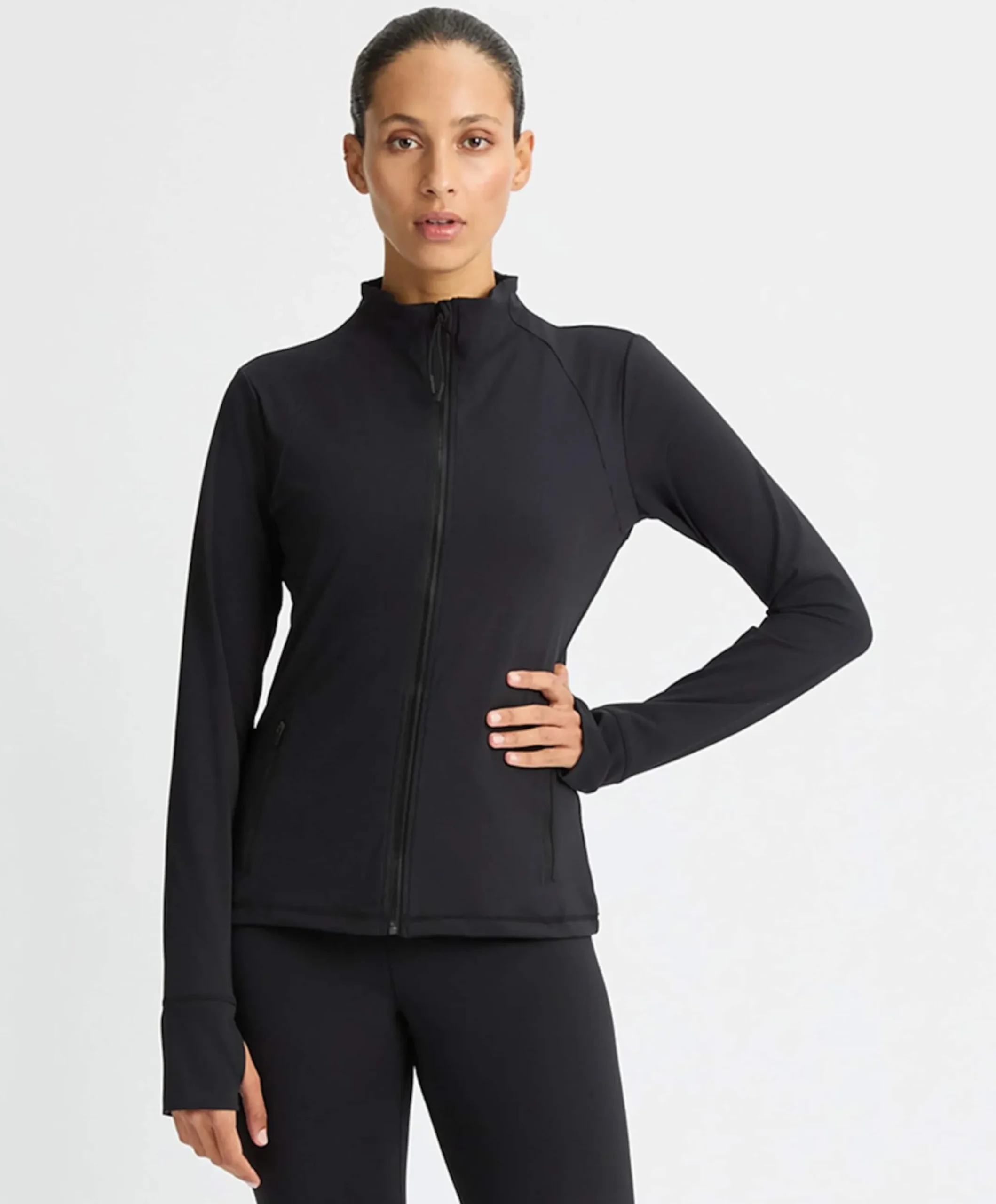 Dames vest zwart