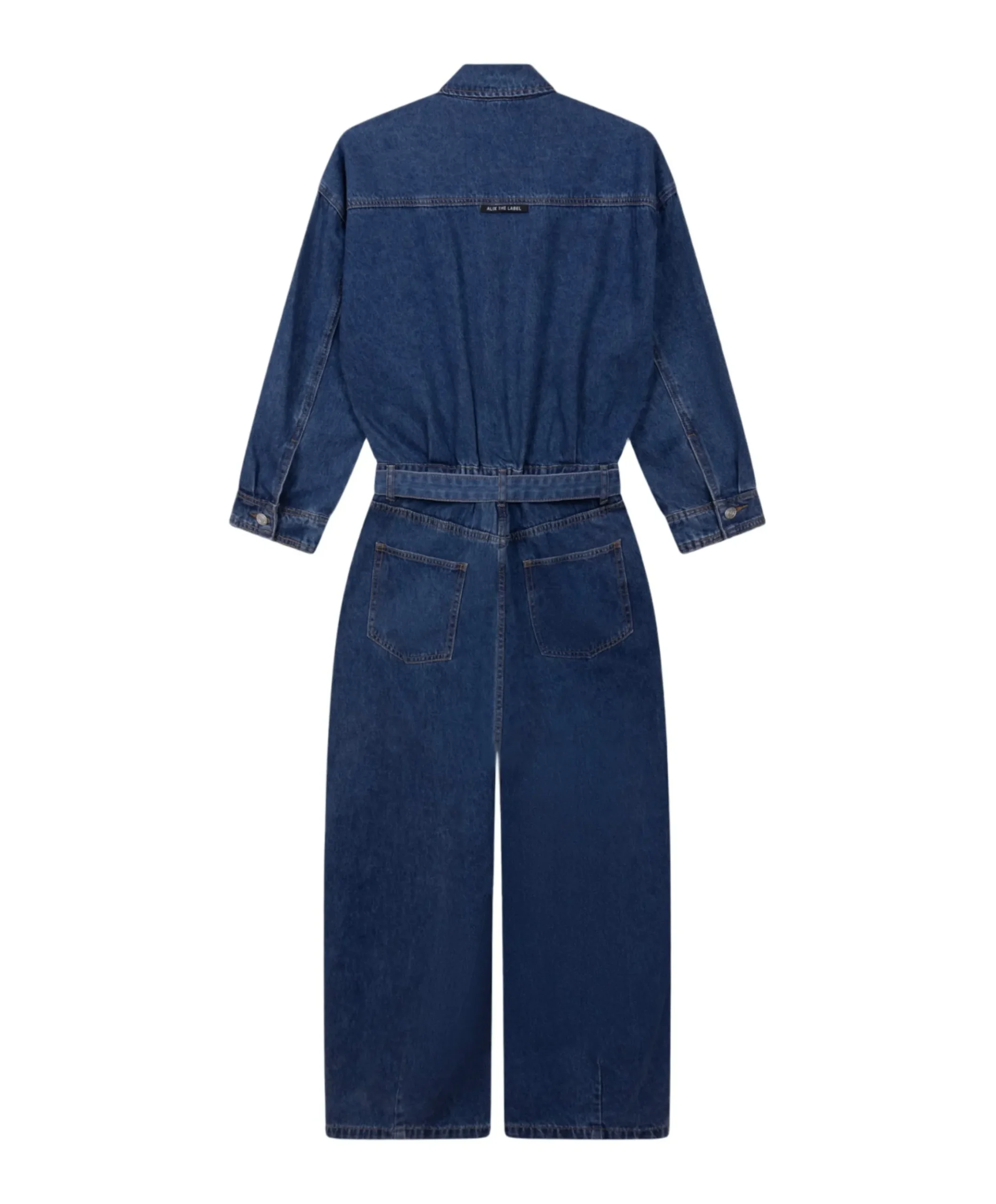 DENIM JUMPSUIT dames jumpsuit blauw