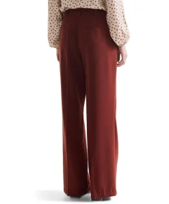 DESSY wtq 453 wide leg long dames broek brique
