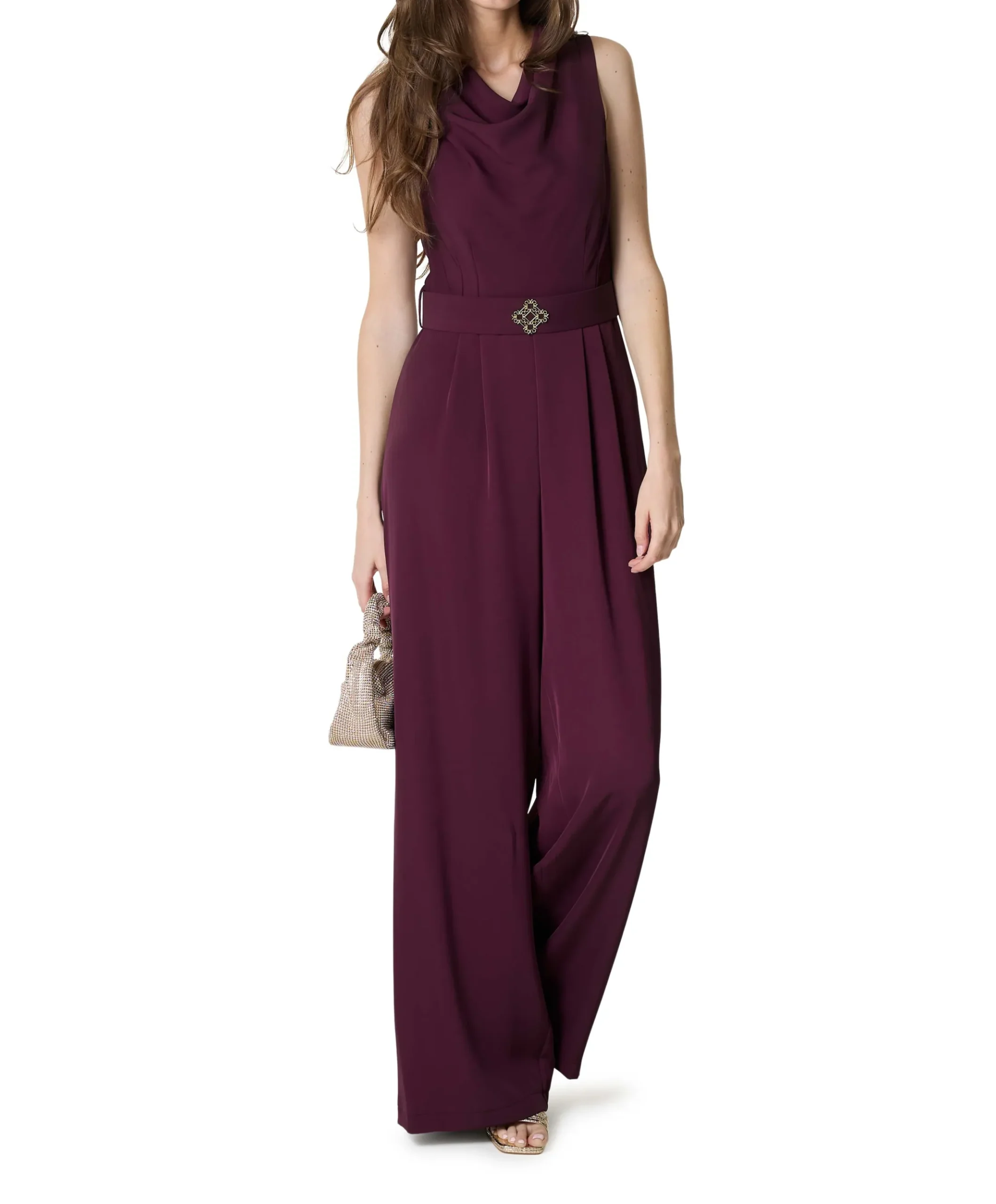 DIANA B-219/26 Tuta dames jumpsuit bordeaux