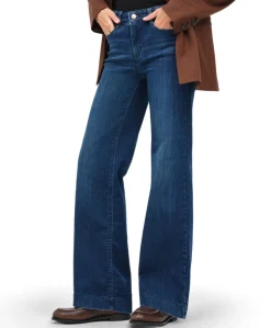 DREAM WIDE dames jeans blauw