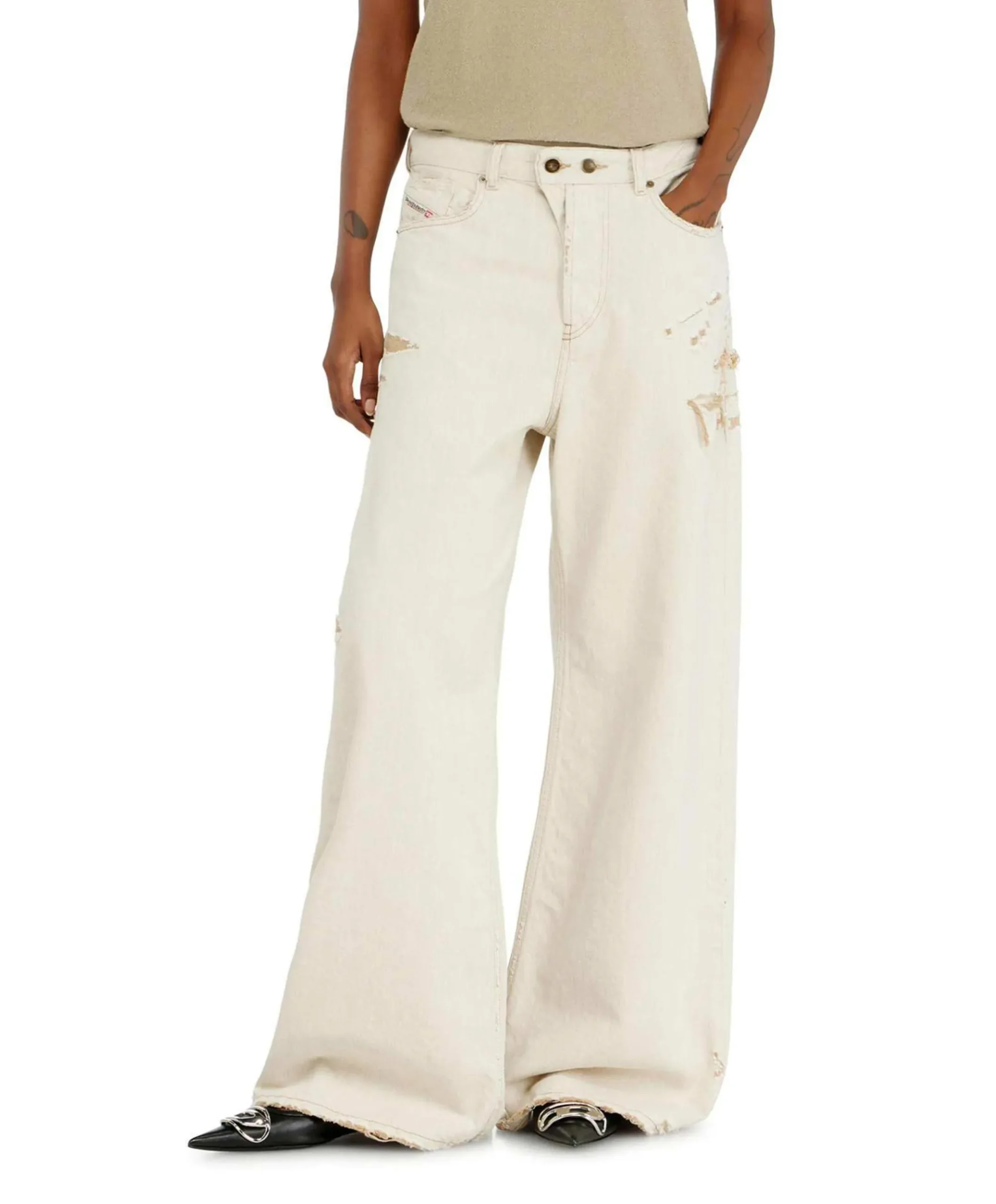 1996 D-SIRE-YU dames jeans beige
