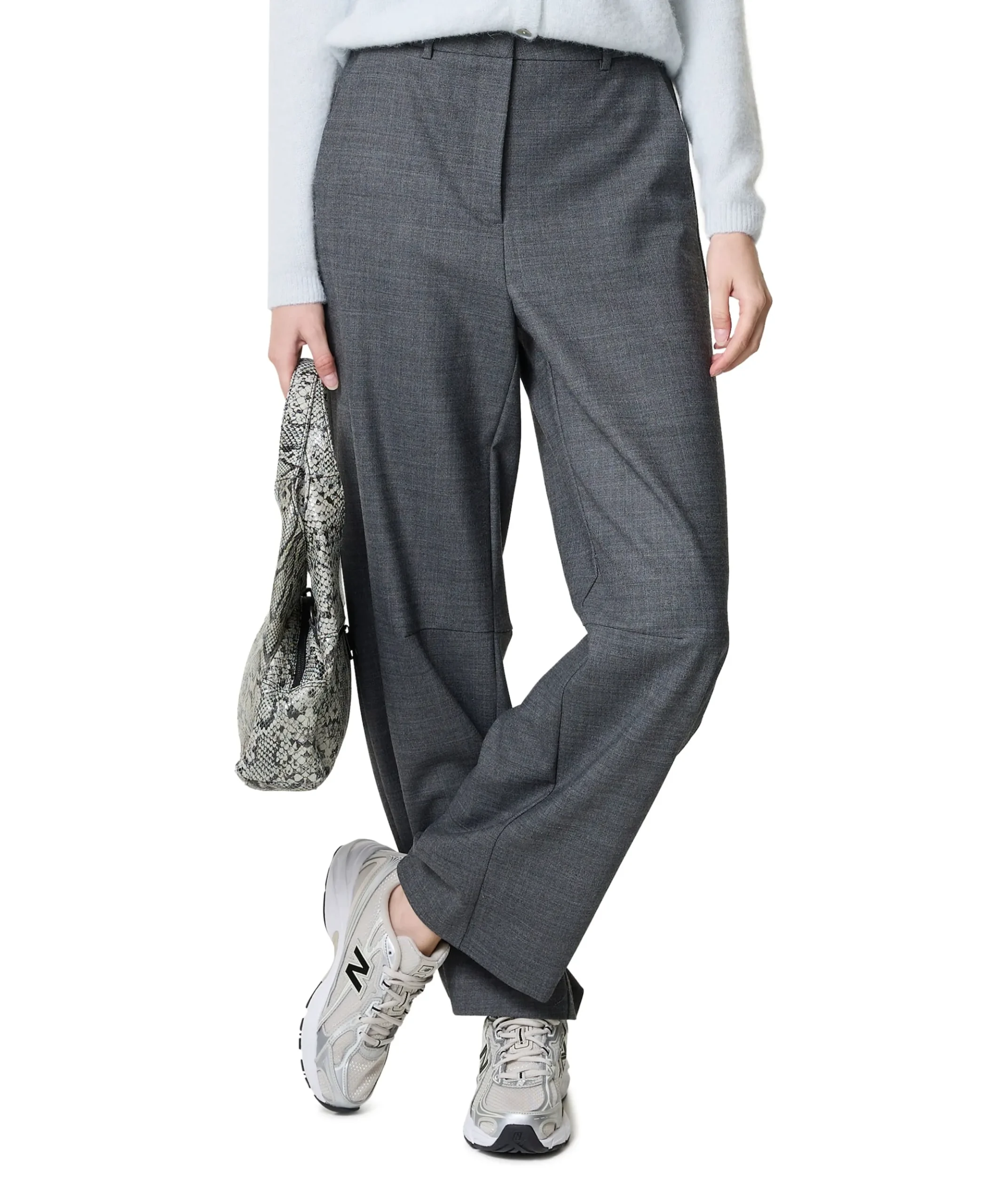 Edita dames broek grijs
