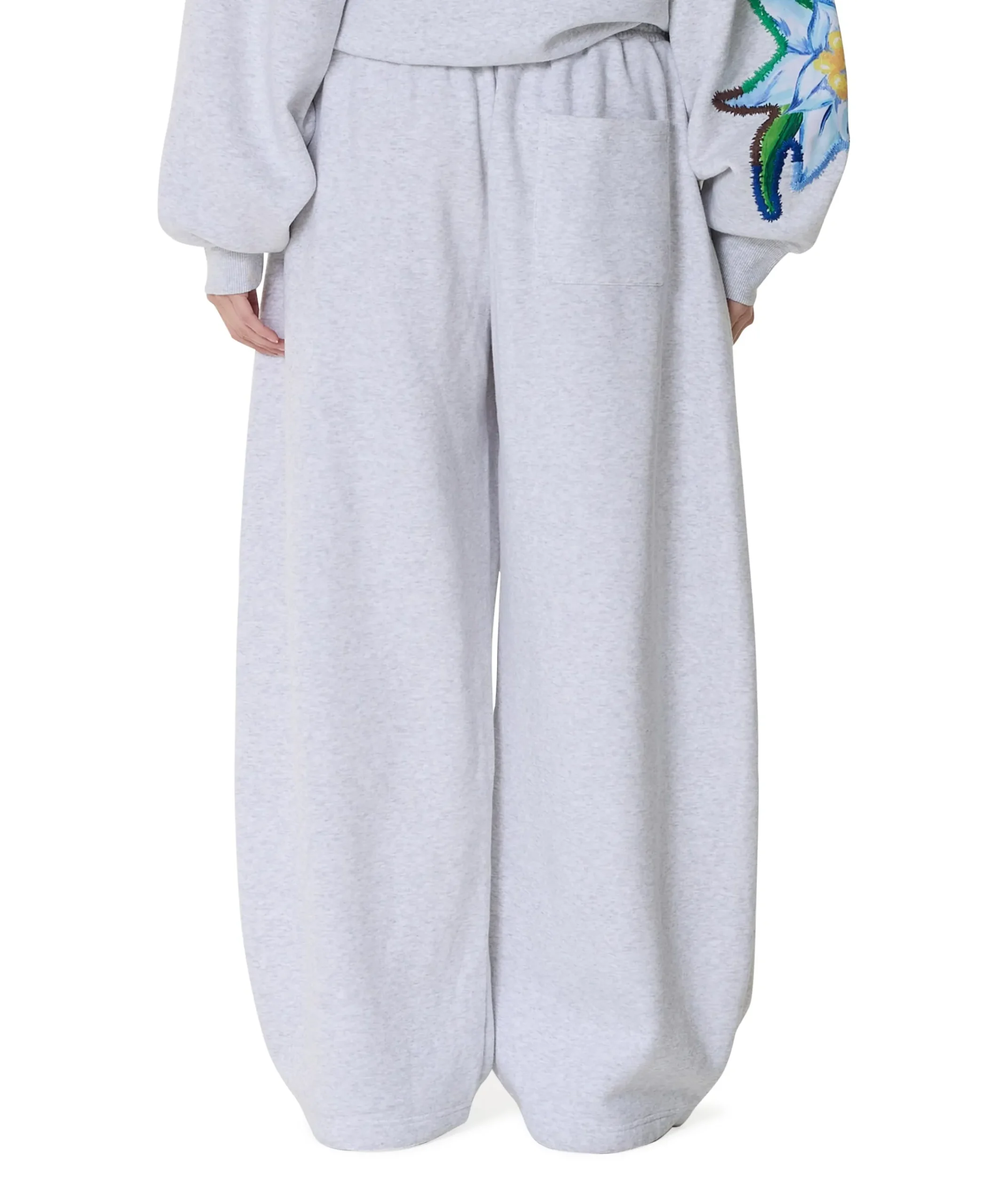 Eliza Balloon dames broek grijs