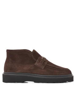 Ella Monroe dames loafers bruin