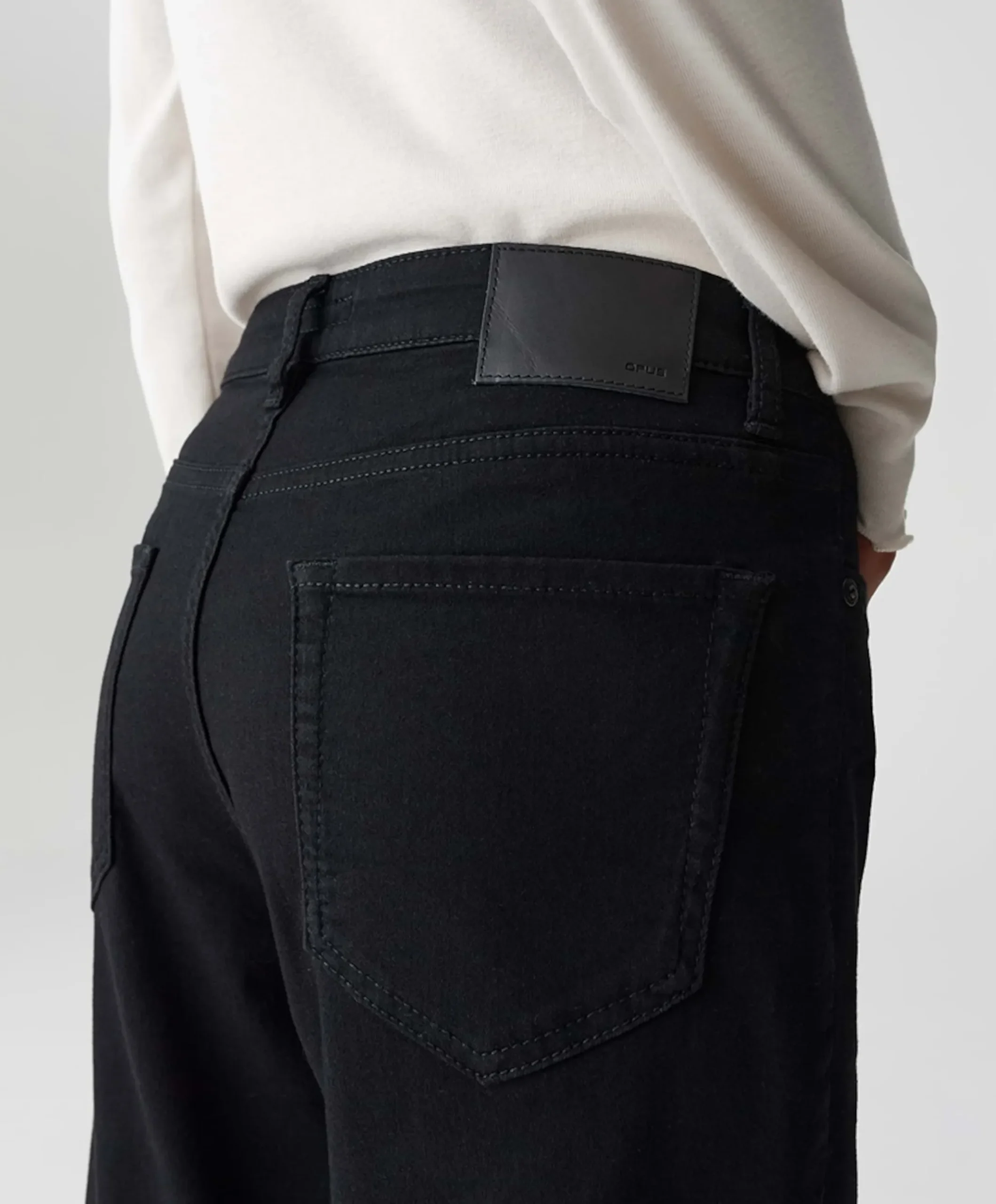 Elma clever dames jeans zwart