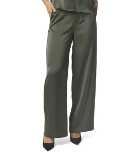 Emmett Heavy Sateen Pants dames broek groen