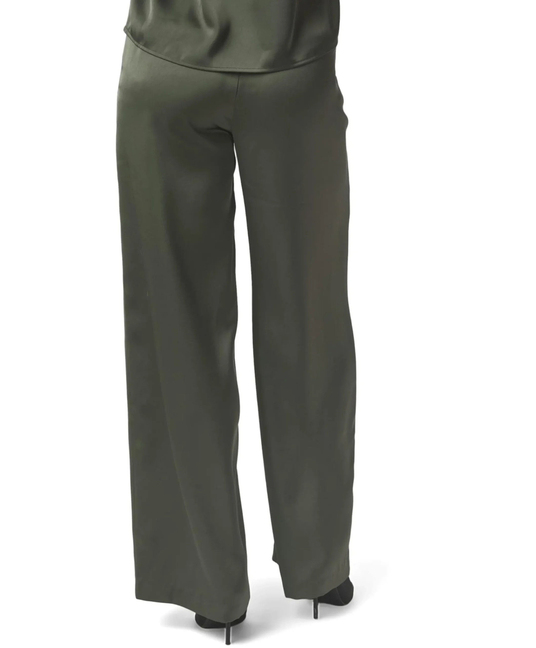 Emmett Heavy Sateen Pants dames broek groen