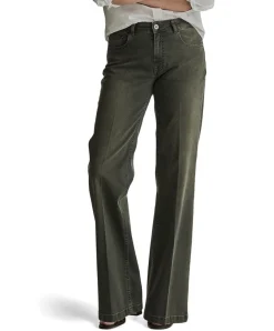 Eve dames jeans groen
