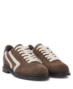 Fae Lois dames sneakers bruin