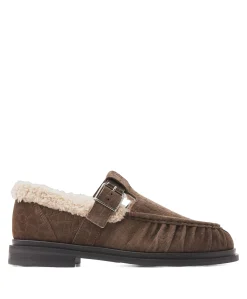 Fae Remi dames loafers bruin