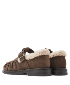 Fae Remi dames loafers bruin