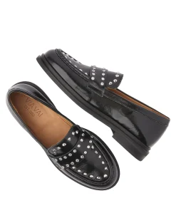 Fae Wylder dames loafers zwart