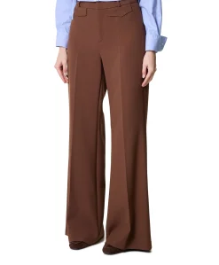 Famous dames broek bruin