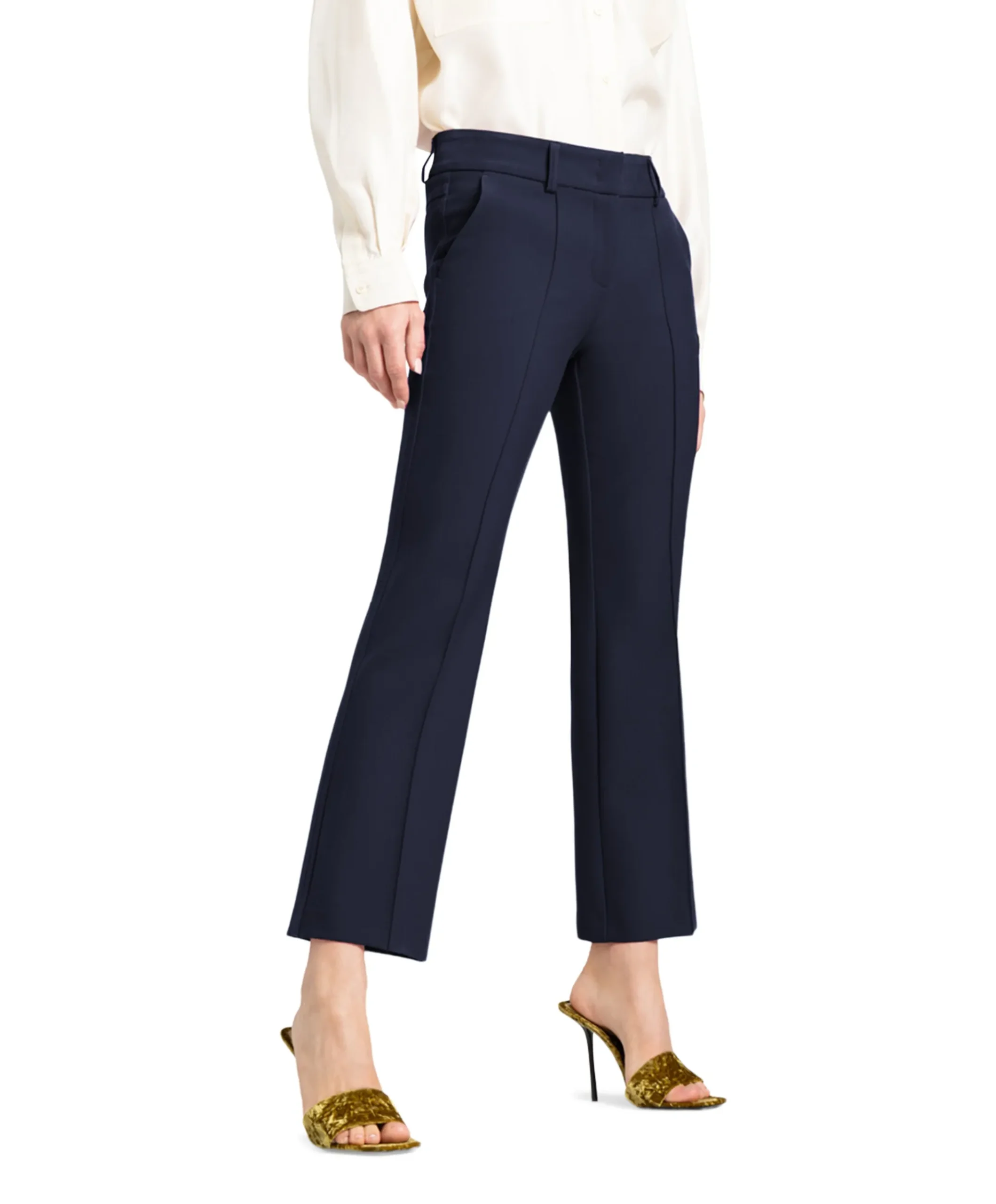 Farah dames broek blauw