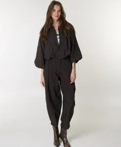 FIONA dames broek bruin
