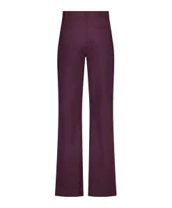 Flair bonded dames broek bordeaux
