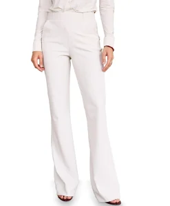 Flair LONG bonded trousers dames broek ecru