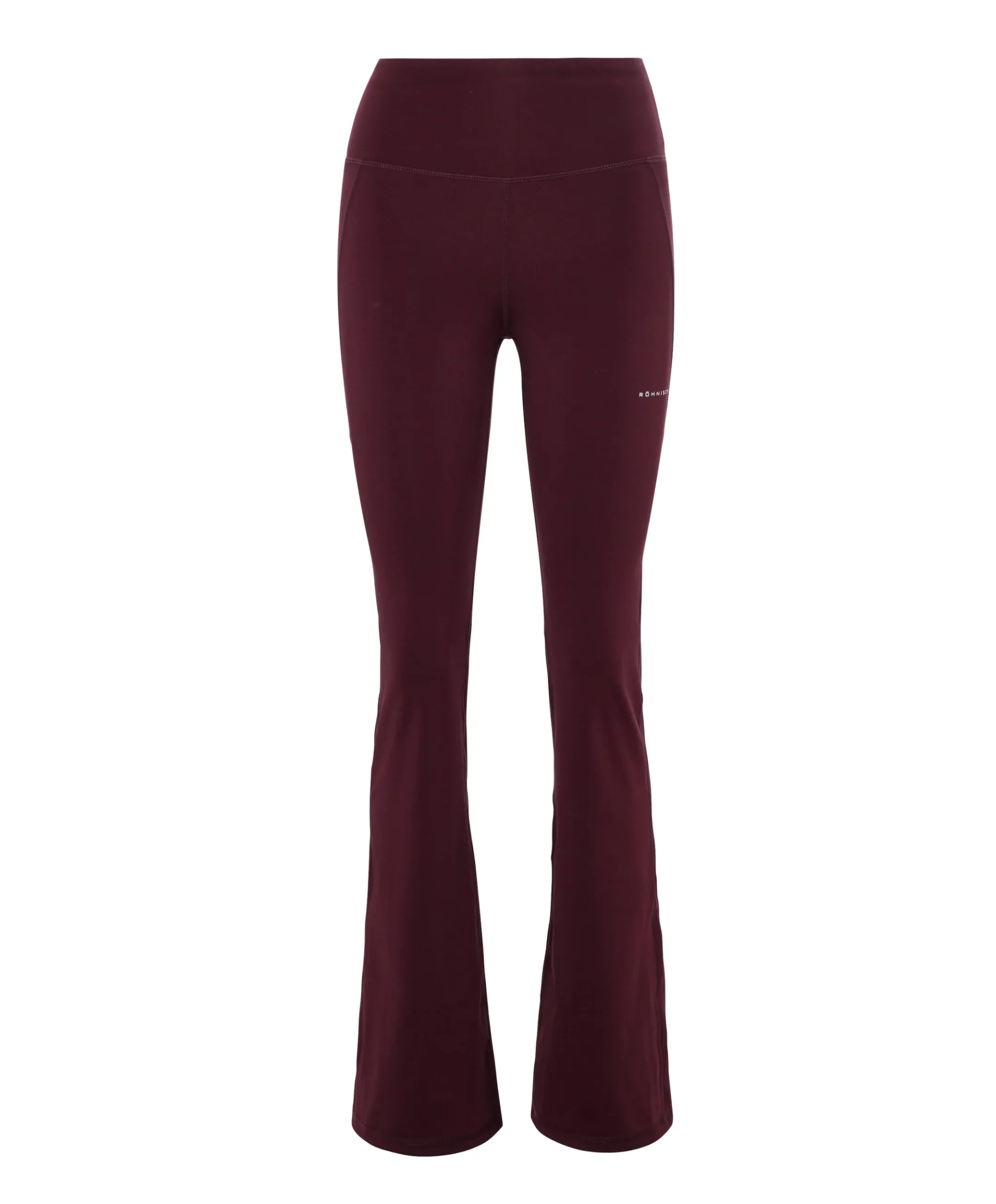 Flattering High Waist Pants dames tights bordeaux