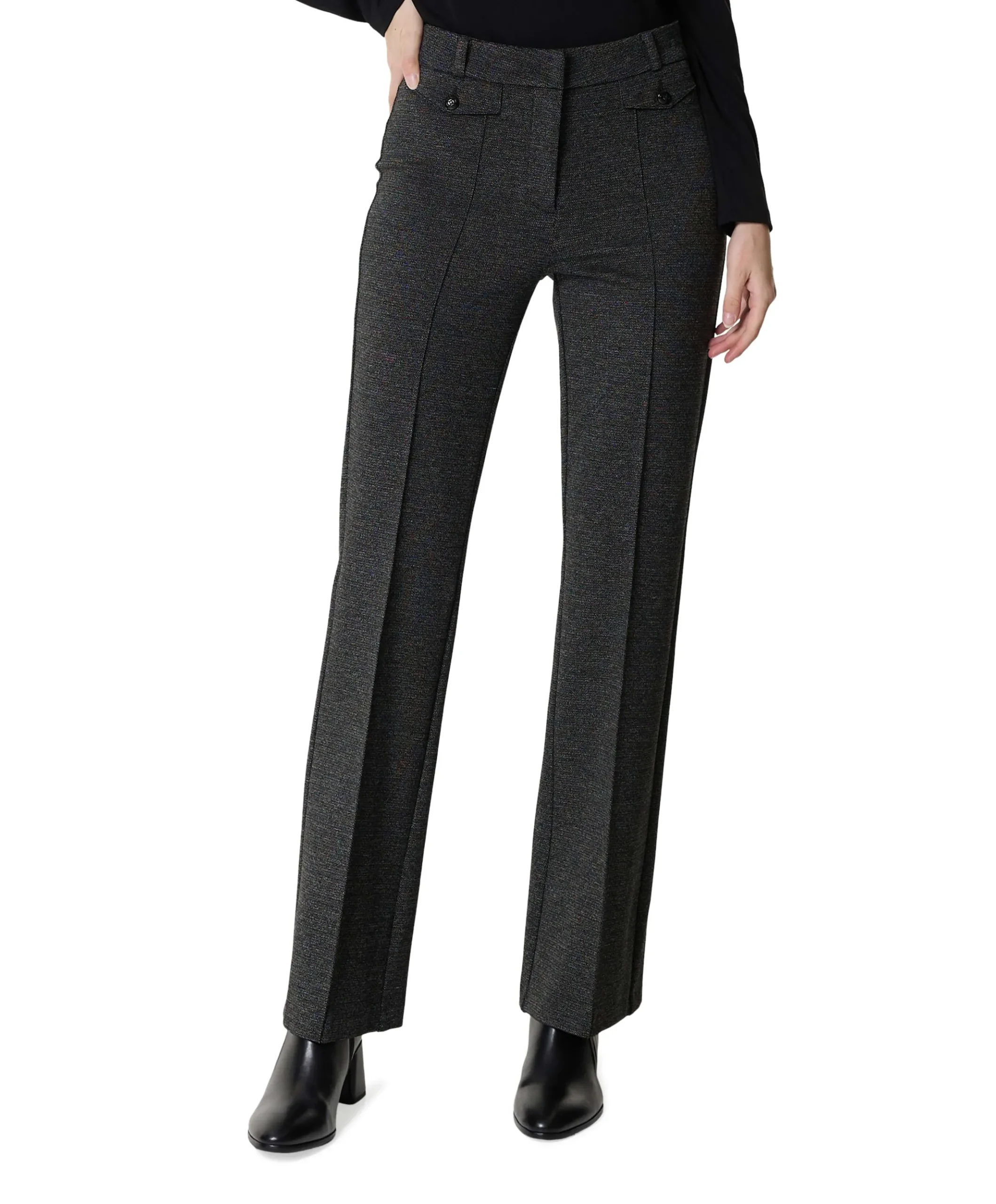 Fleur dames broek zwart