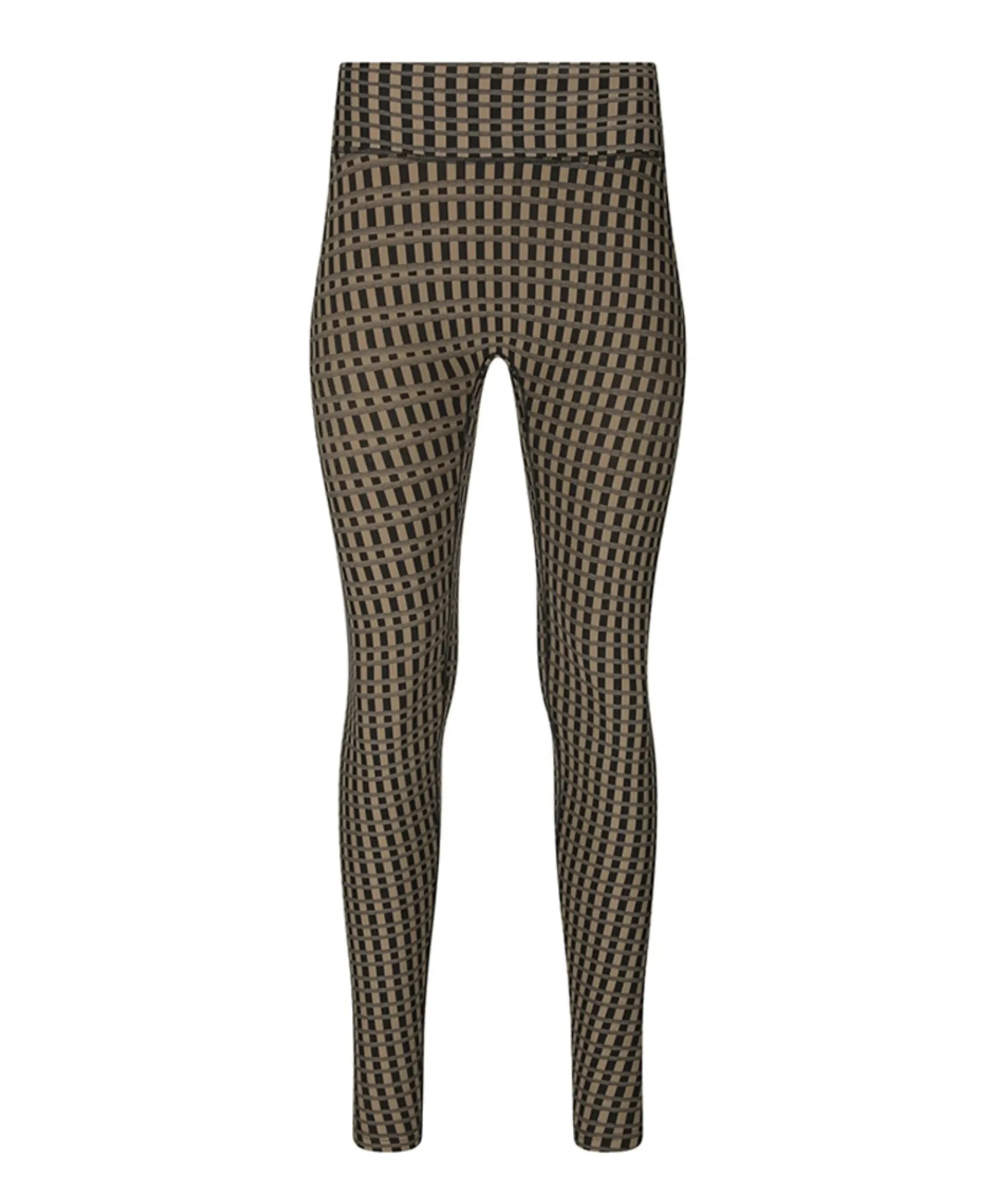 Fleurie W Printed dames tights bruin
