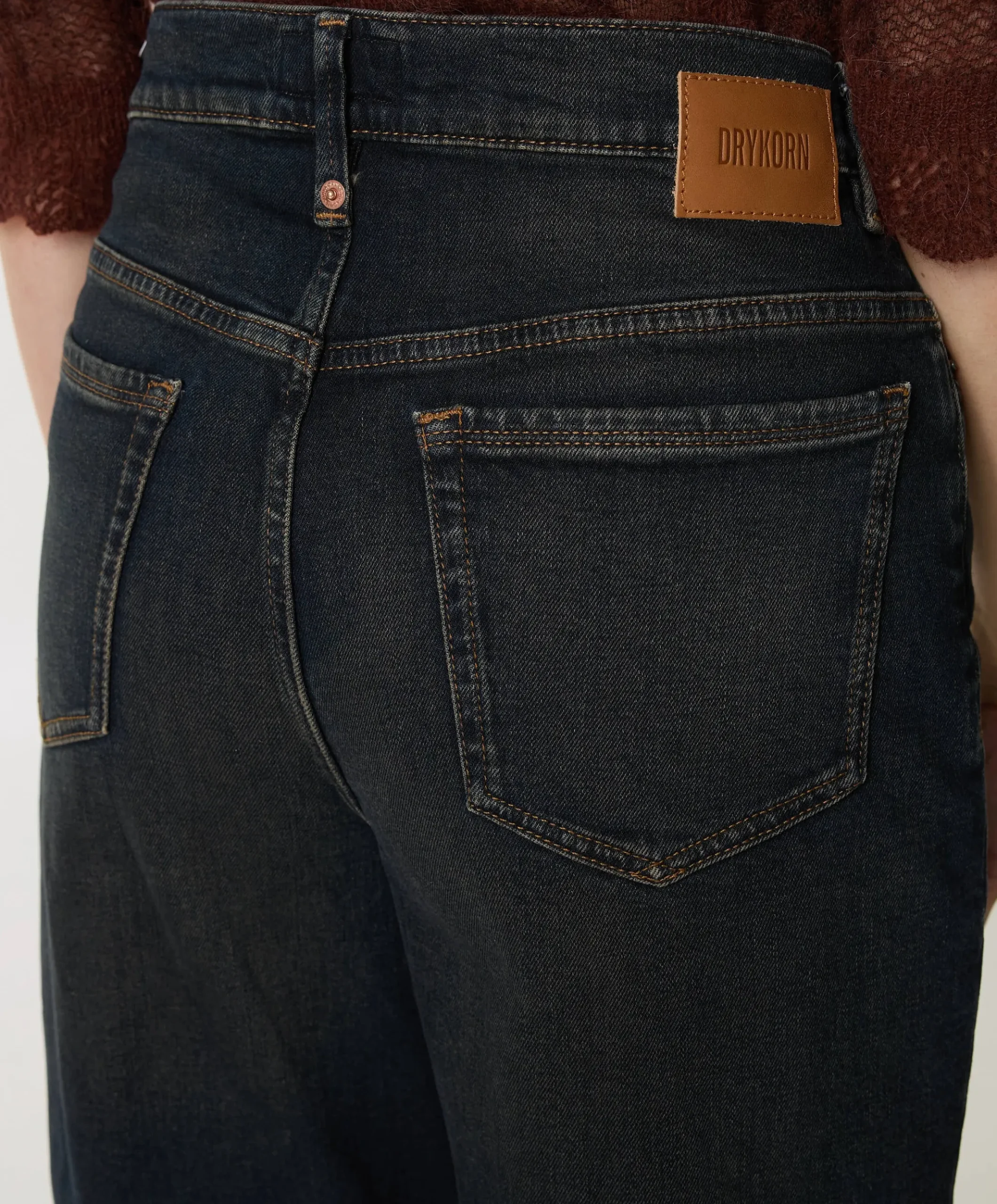 FLOWN dames jeans blauw