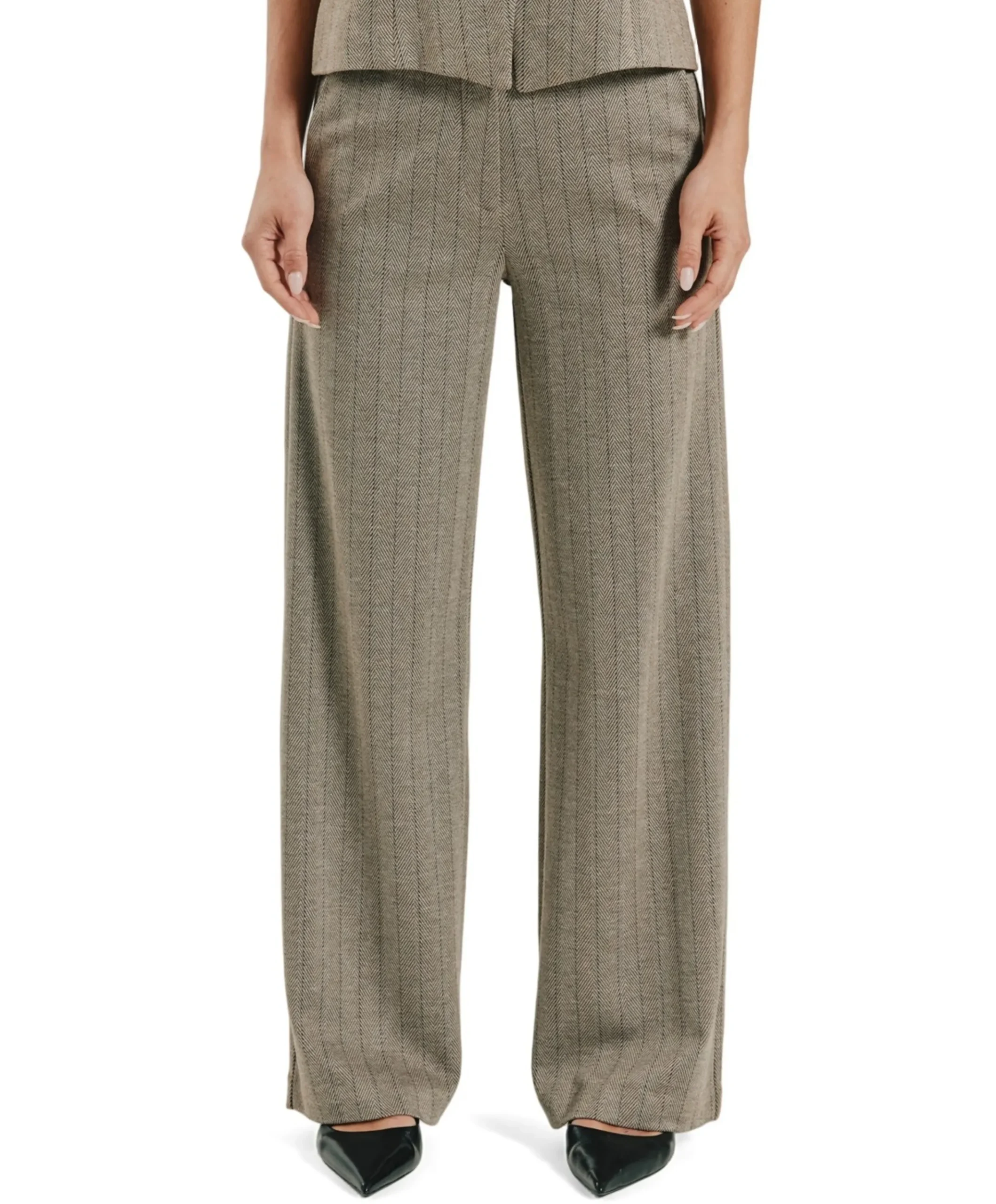 FQBONNIE dames broek beige