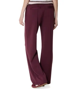 FQLUCINDA-PANTS dames broek bordeaux