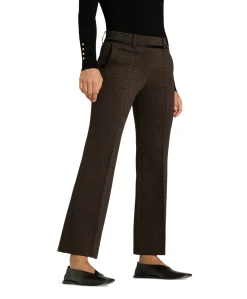 Francoise cropped dames broek bruin