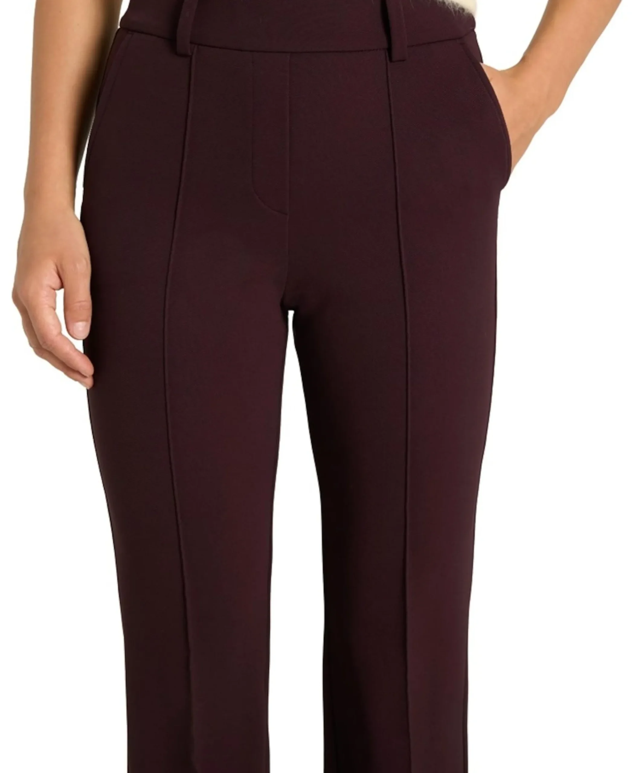 Francoise L32 dames broek bordeaux