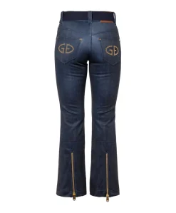 FUJI dames skibroek blauw