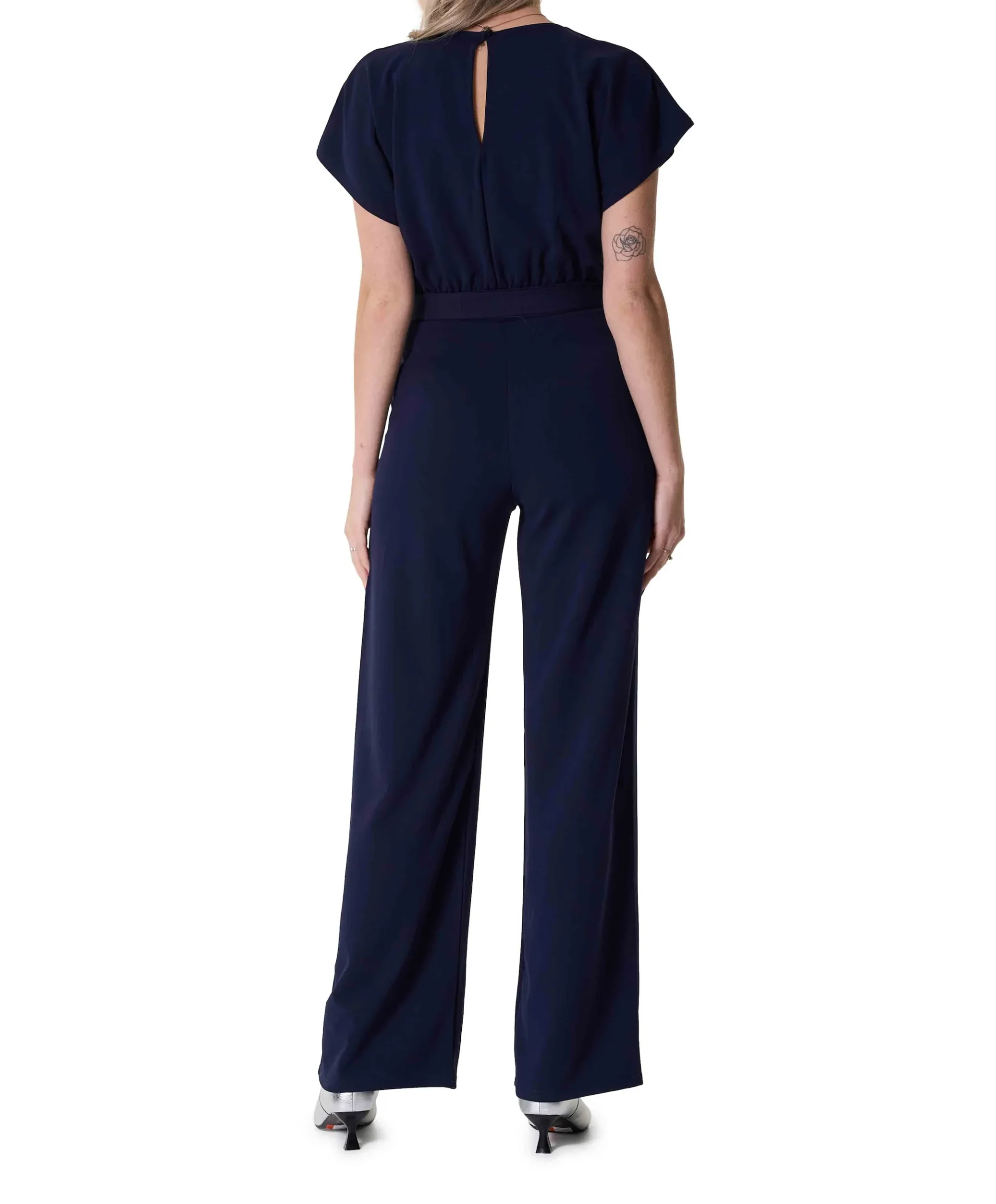 Girl-ju.v dames jumpsuit blauw