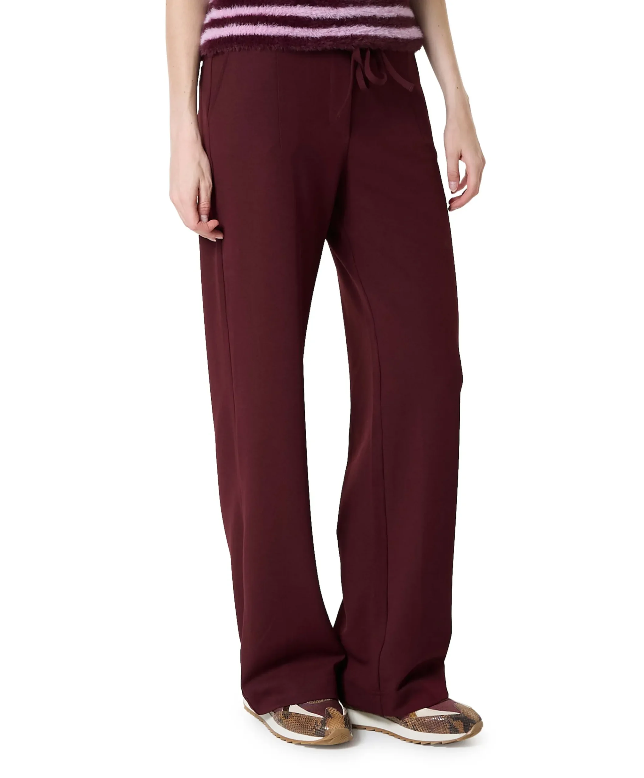 GRACE dames broek bordeaux