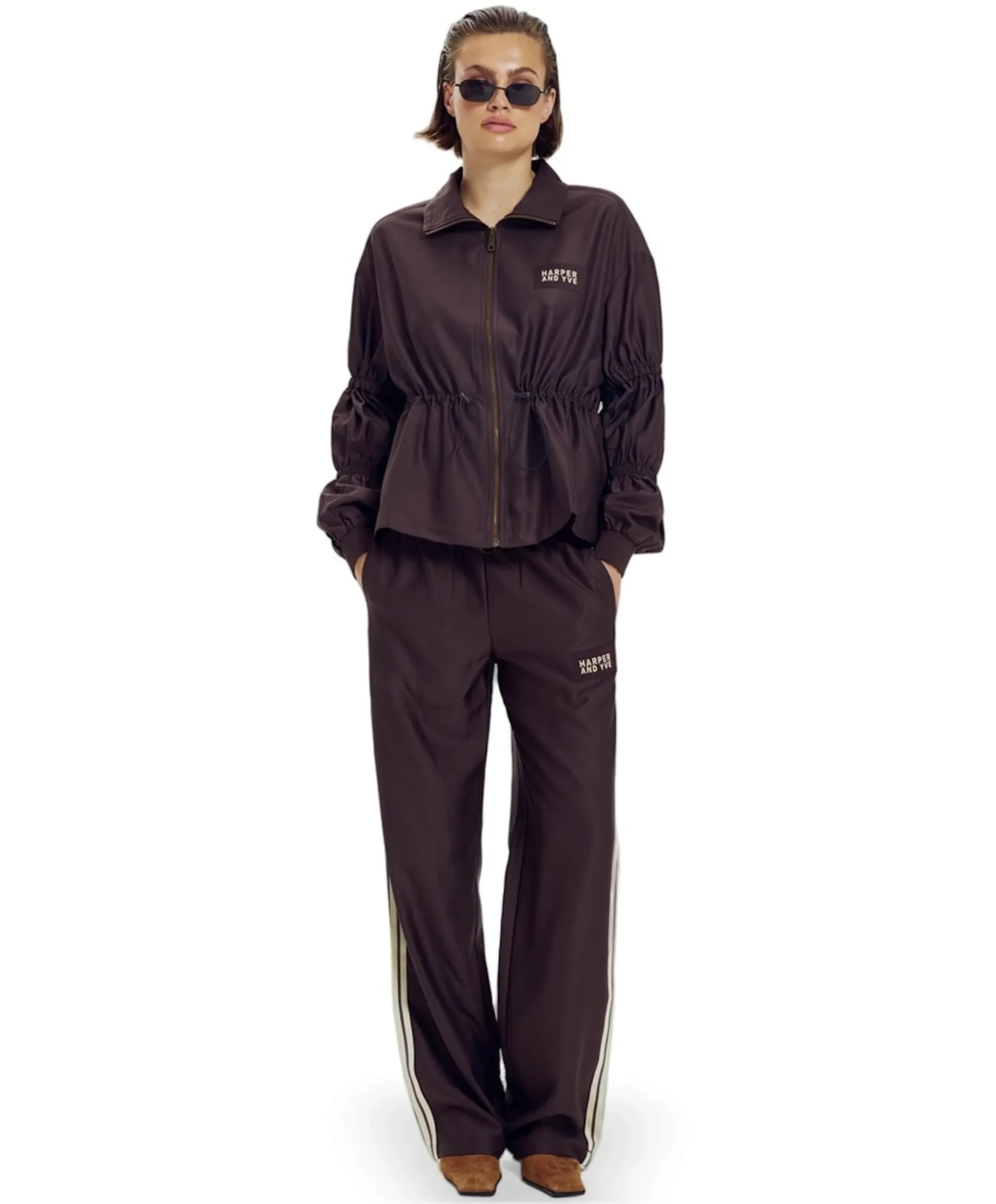HANA-PA dames broek bruin