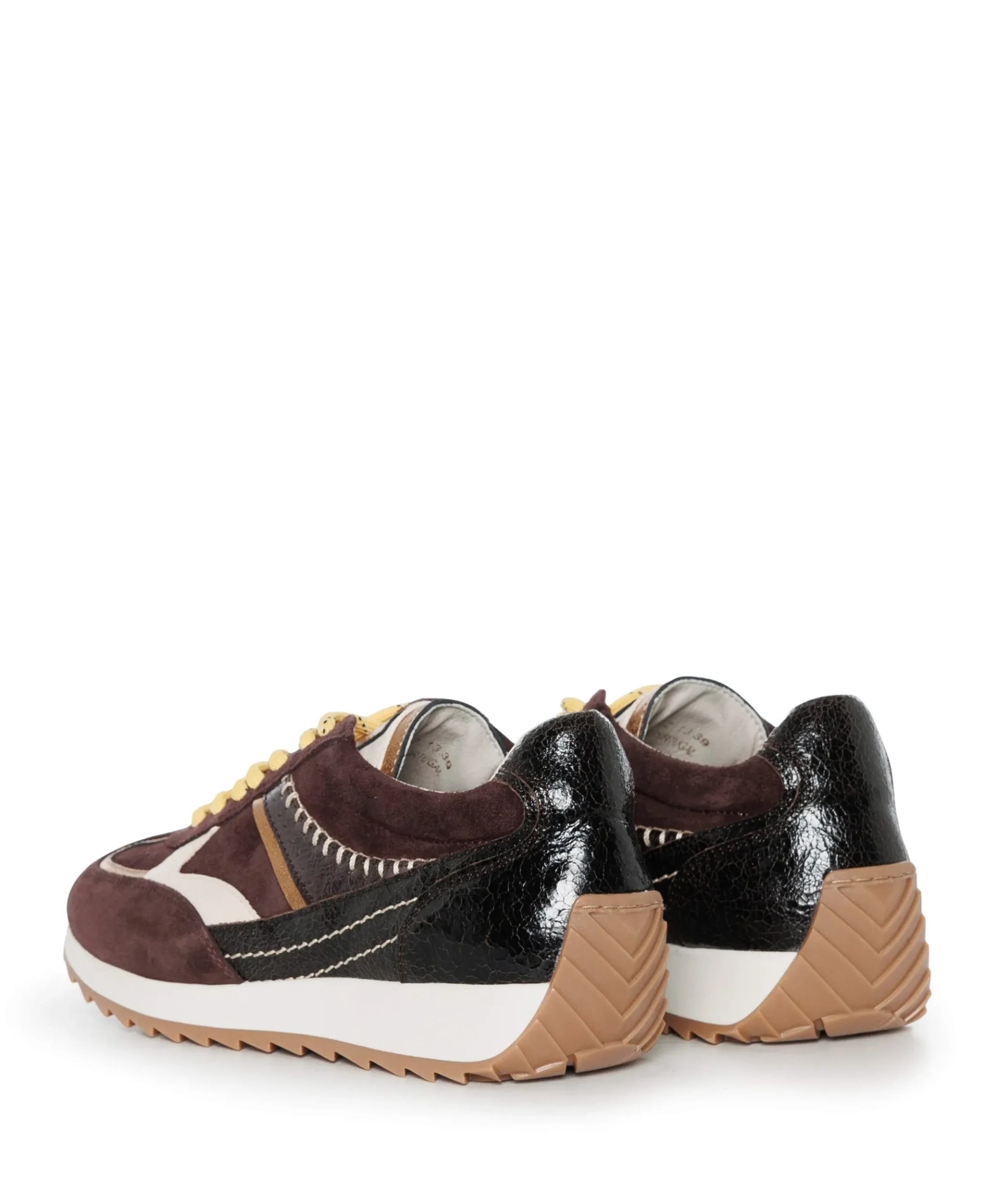 Harlem dames sneakers bruin