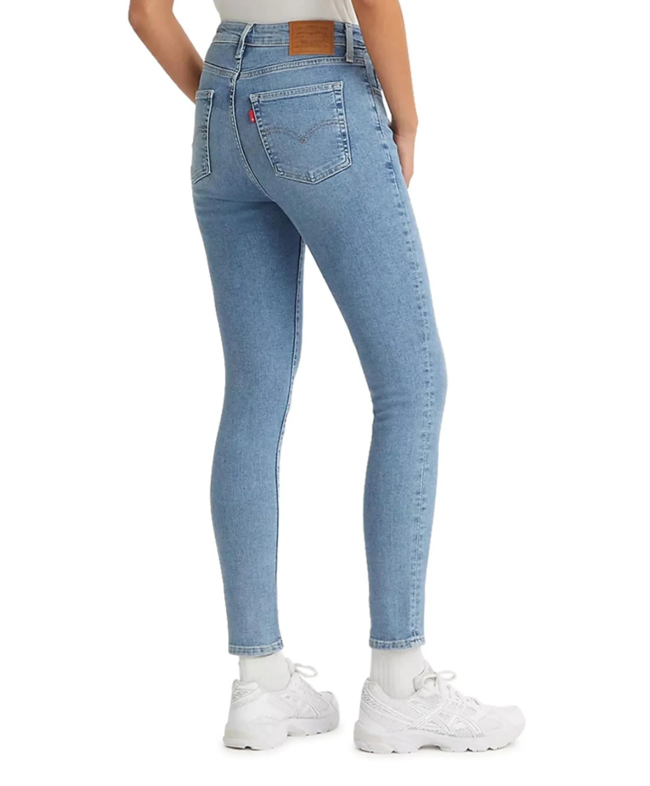 721 High rise skinny dames jeans blauw