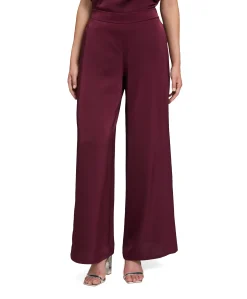 Hose dames broek bordeaux