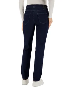 Hose 5-Pocket Straight dames jeans blauw