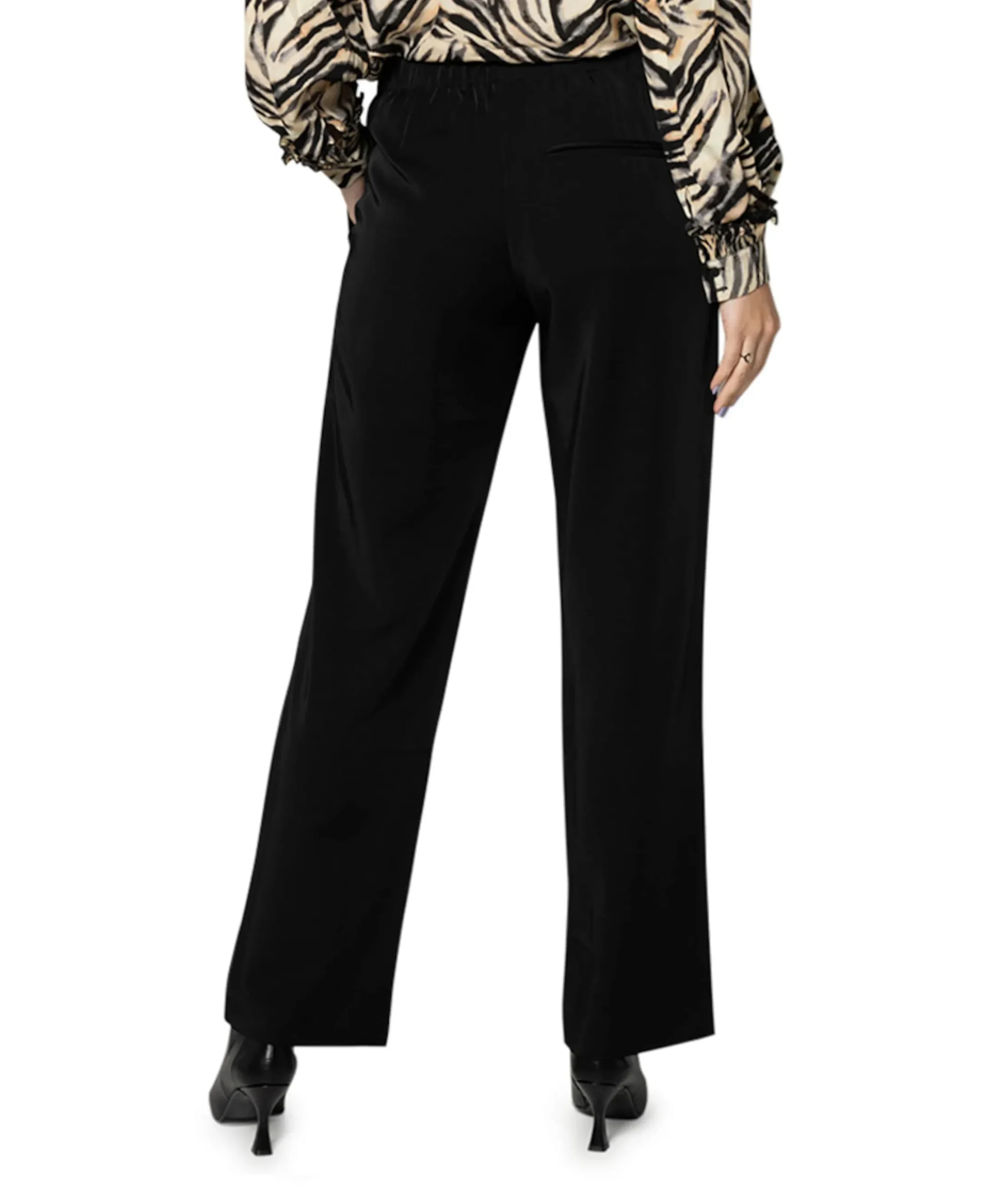 Hoys straight pants 7331 zwart