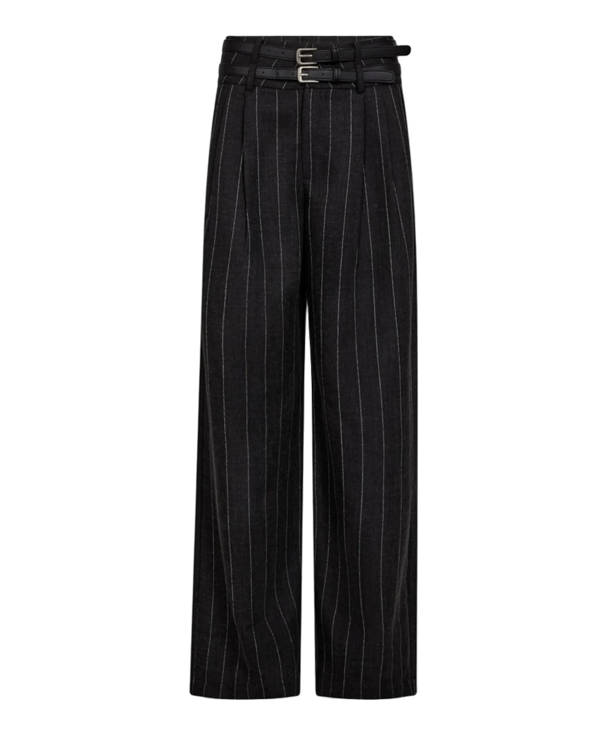 Ivanna Belt Tall dames broek grijs