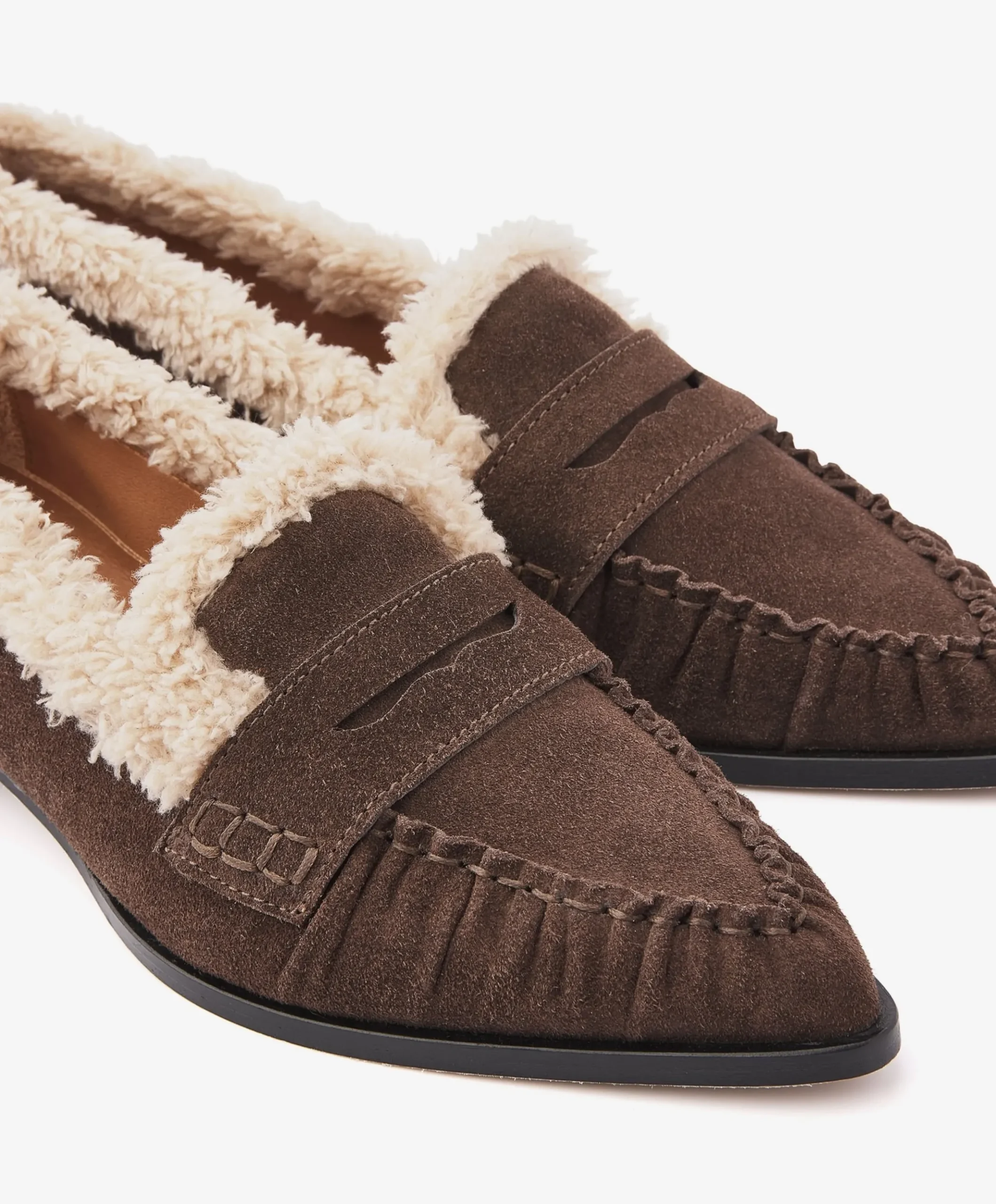 Jazz Vica dames loafers bruin