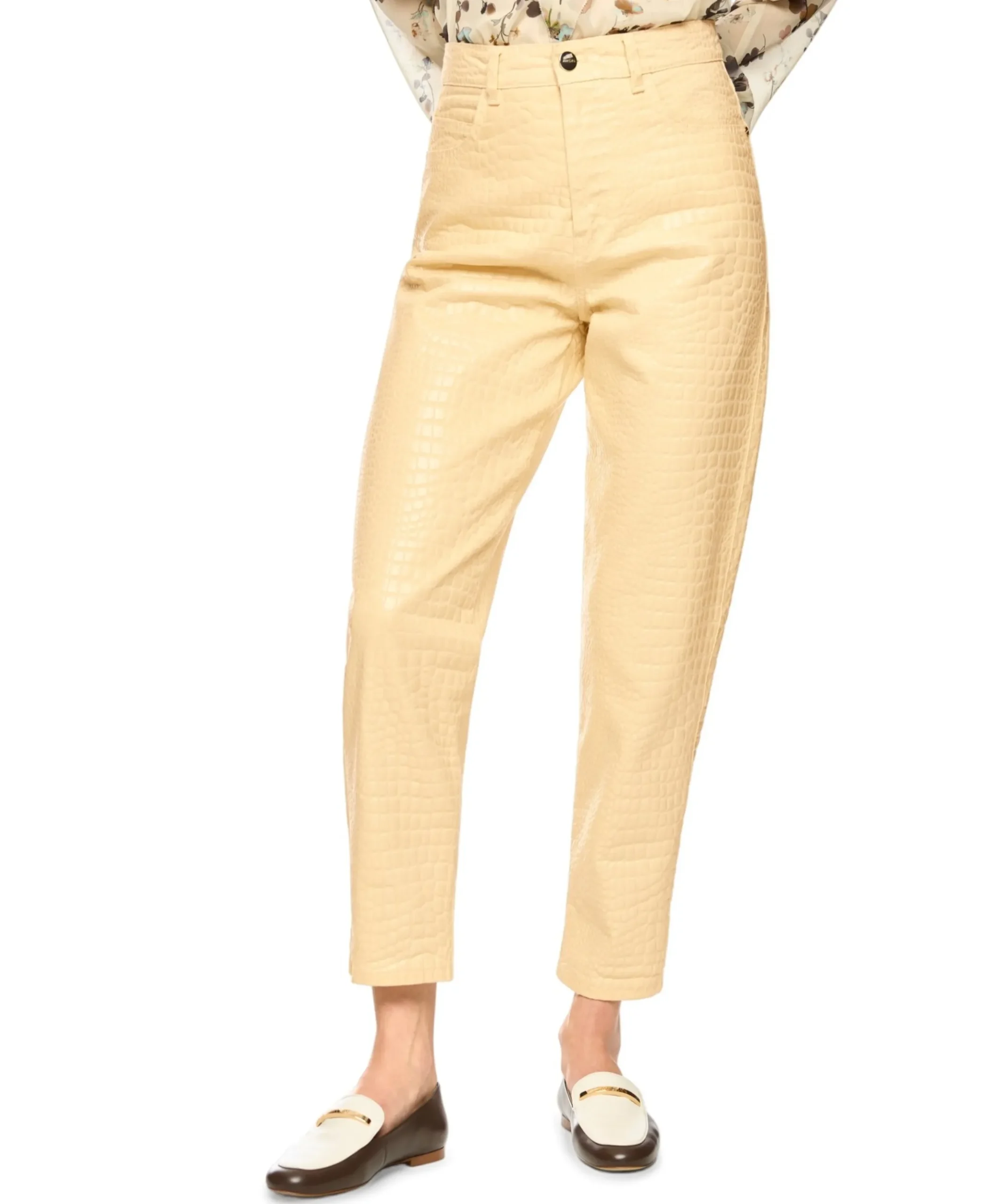 Jeans FEURA dames jeans geel